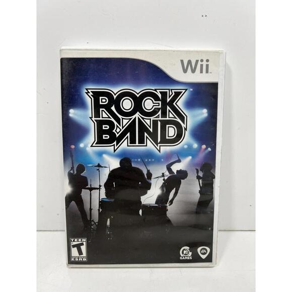 Other - Rock Band - Original Nintendo Wii Video Game Complete CD